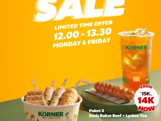 Promo Circle K Flash Sale Menu Mulai Rp. 14.000 khusus member CK Shopping App Juni 2026