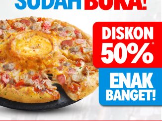 Promo Domino’s Pizza Opening Mangunjaya Diskon 50% untuk pembukaan outlet baru di Bekasi