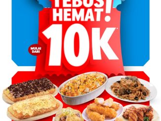 Promo Domino’s Pizza tebus murah sides dan pasta mulai Rp. 10.000 sampai 21 Mei 2026