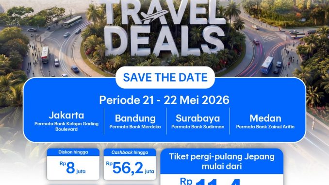 Promo Dwidayatour Travel Deals Diskon hingga Rp. 10.000.000 periode 21 – 22 Mei 2026 untuk tour hotel tiket dan cashback