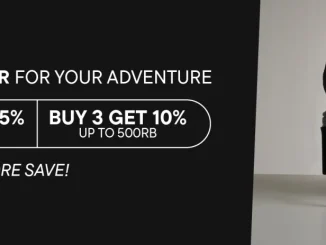 Promo EIGER More Gear More Save diskon hingga 10% untuk pembelian gear outdoor pilihan