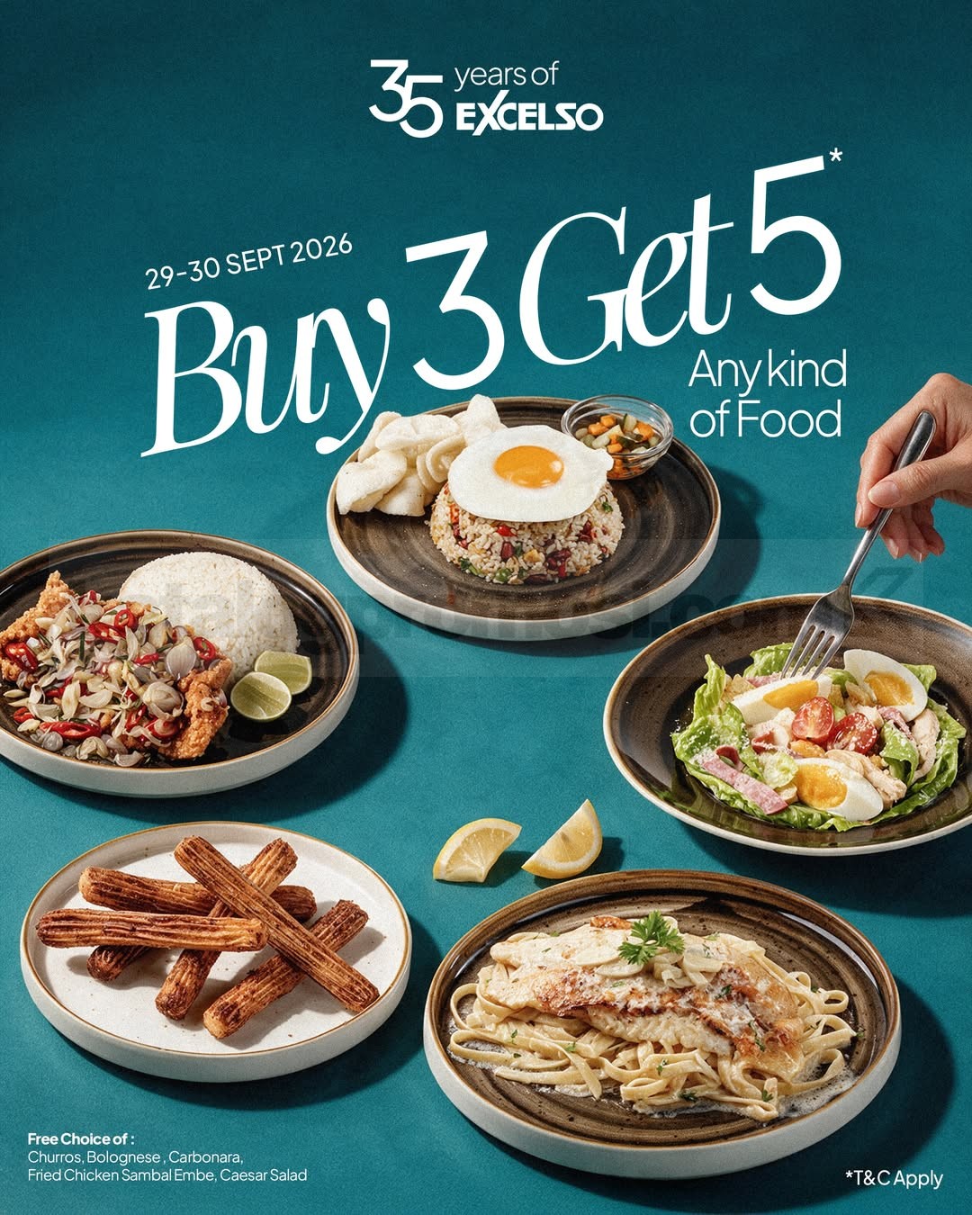 Promo Excelso 35th Anniversary Buy 3 Get 5 Promo Excelso 35th Anniversary Buy 3 Get 5 1