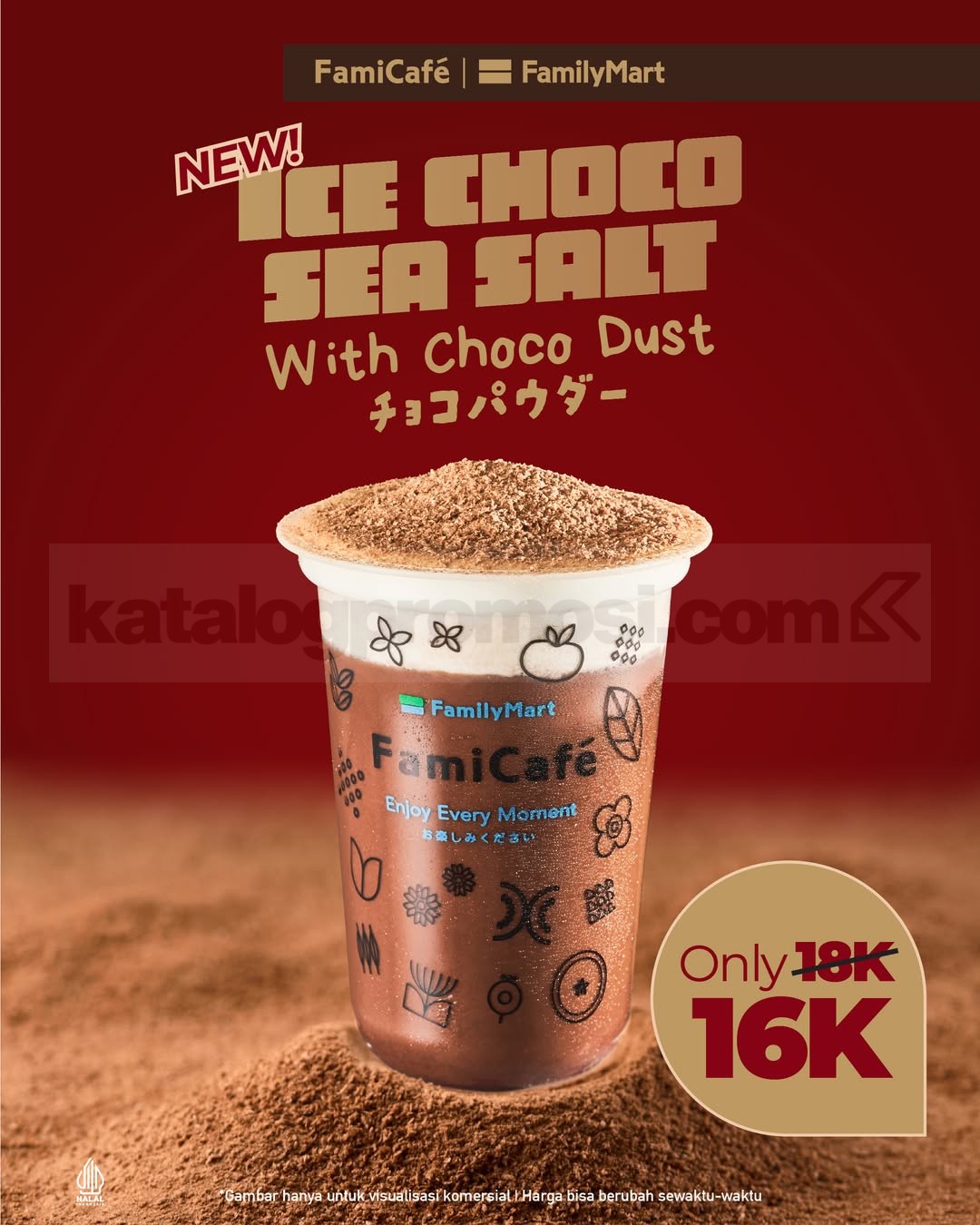 Promo FamilyMart NEW Ice Choco Sea Salt Mulai Rp. 16.000 Promo FamilyMart NEW Ice Choco Sea Salt Mulai Rp. 16.000 dengan pilihan cup Shinchan dan collectible card atau stickers.