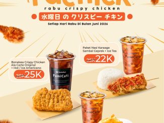 Promo FamilyMart RACHICK Rabu Crispy Chicken Mulai Rp. 22.000 dengan paket ayam crispy dan minuman