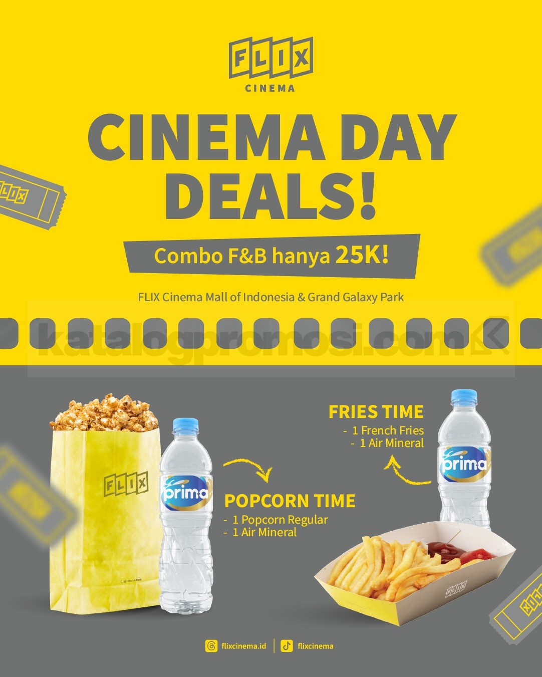 Promo FLIX Cinema Day 2026 Tiket Nonton cuma Rp25 Ribu Promo FLIX Cinema Day 2026 Tiket Nonton cuma Rp25 Ribu 1