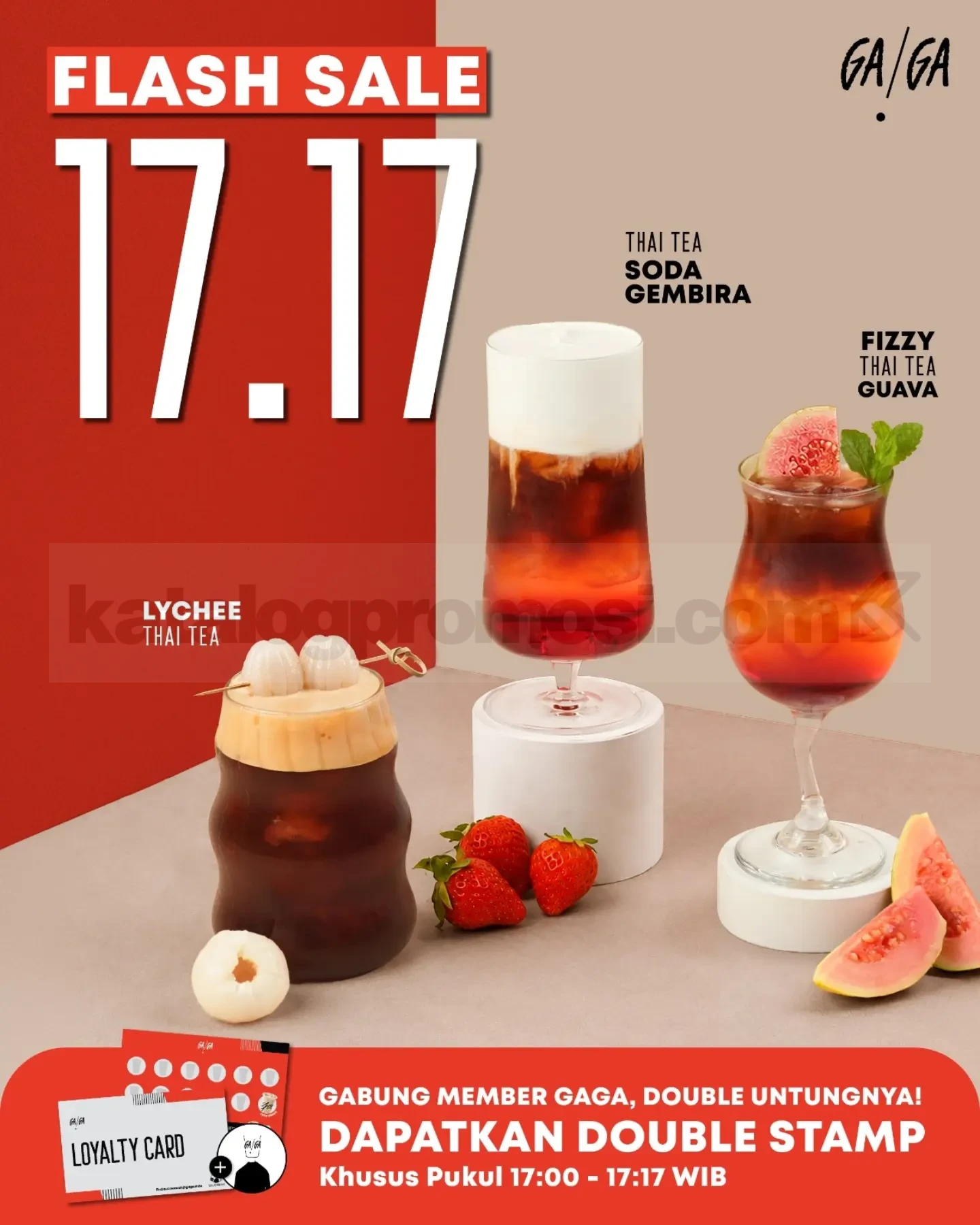 Promo GAGA 17 Agustus Sale Merdeka Series Cuma Rp17.000