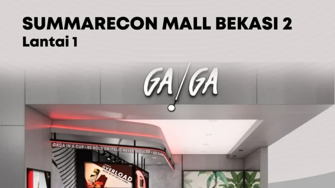 Promo GAGA Grand Opening Summarecon Mall Bekasi Buy 1 Get 1 Free periode 10 – 12 Mei 2026