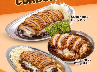 Promo Go! Go! CURRY! Cheesy Cordon Bleu cuma Rp. 65.000 periode 18 – 24 Mei 2026 khusus di F&B ID APP