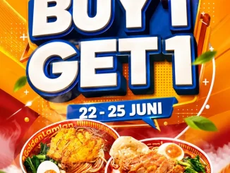 Promo Golden Lamian Beli 1 Gratis 1 Semua Menu Utama periode Juni 2026