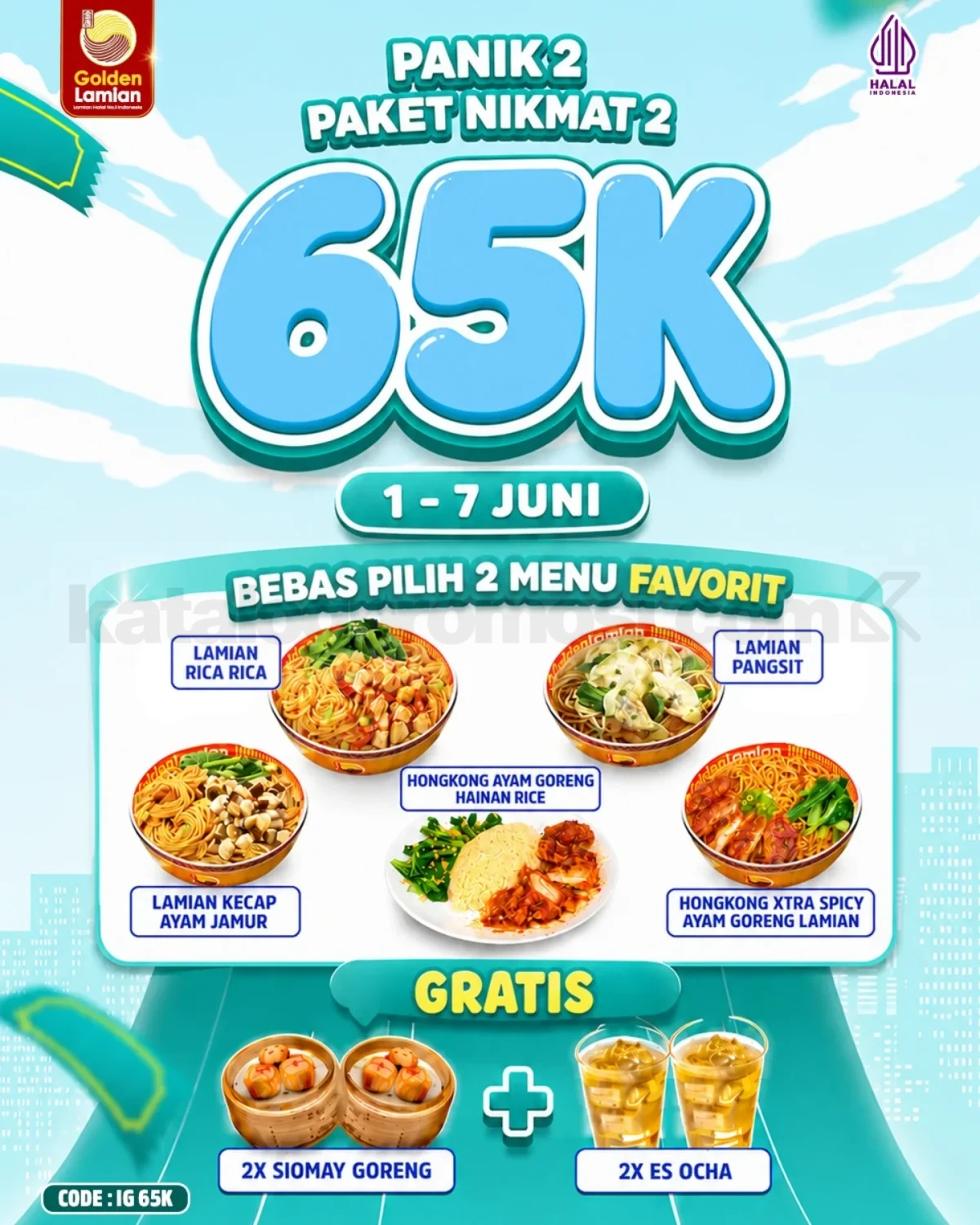 Promo Golden Lamian Paket Nikmat mulai Rp. 35.000 Promo Golden Lamian Paket Nikmat mulai Rp. 35.000 1