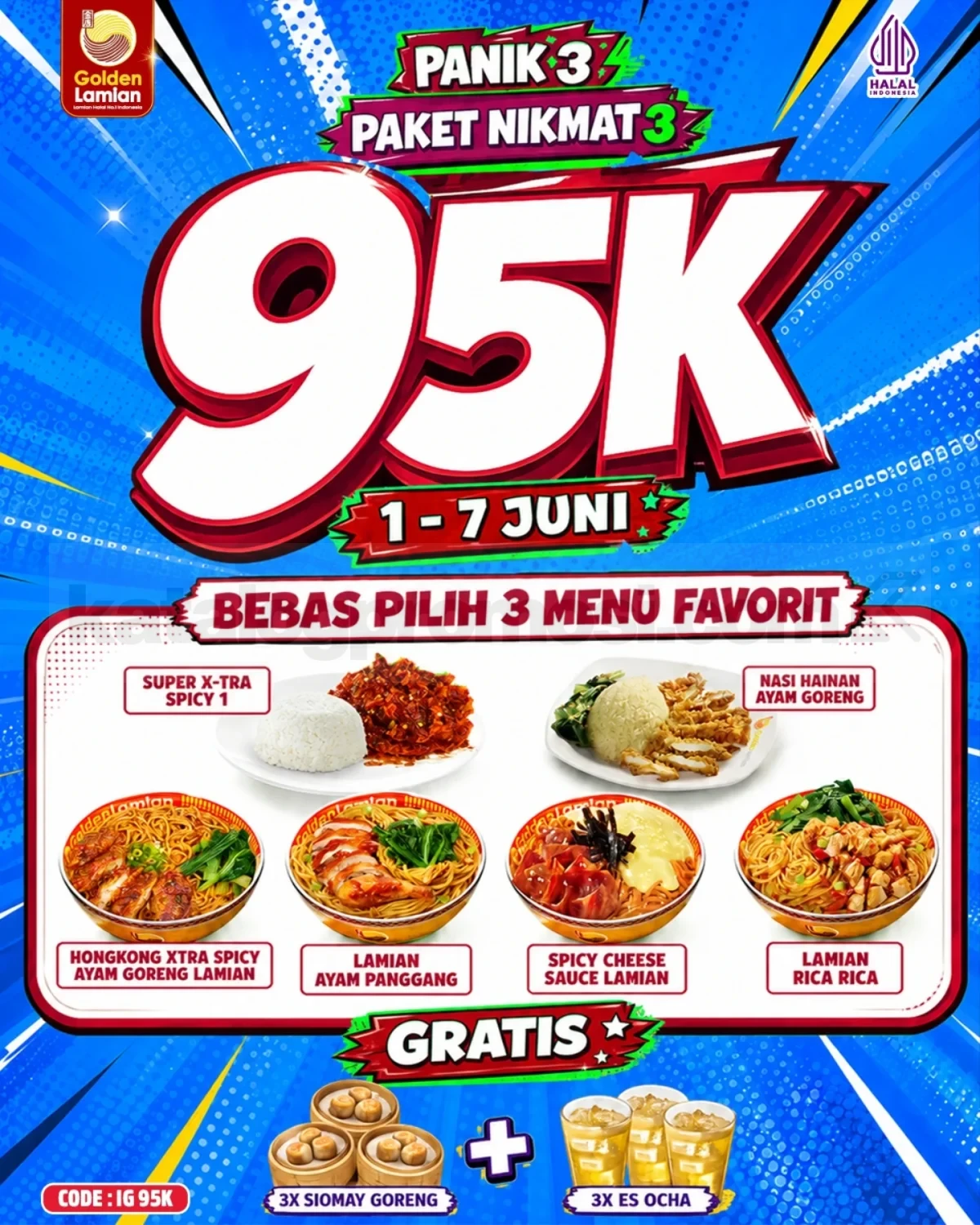 Promo Golden Lamian Paket Nikmat mulai Rp. 35.000 Promo Golden Lamian Paket Nikmat mulai Rp. 35.000 2