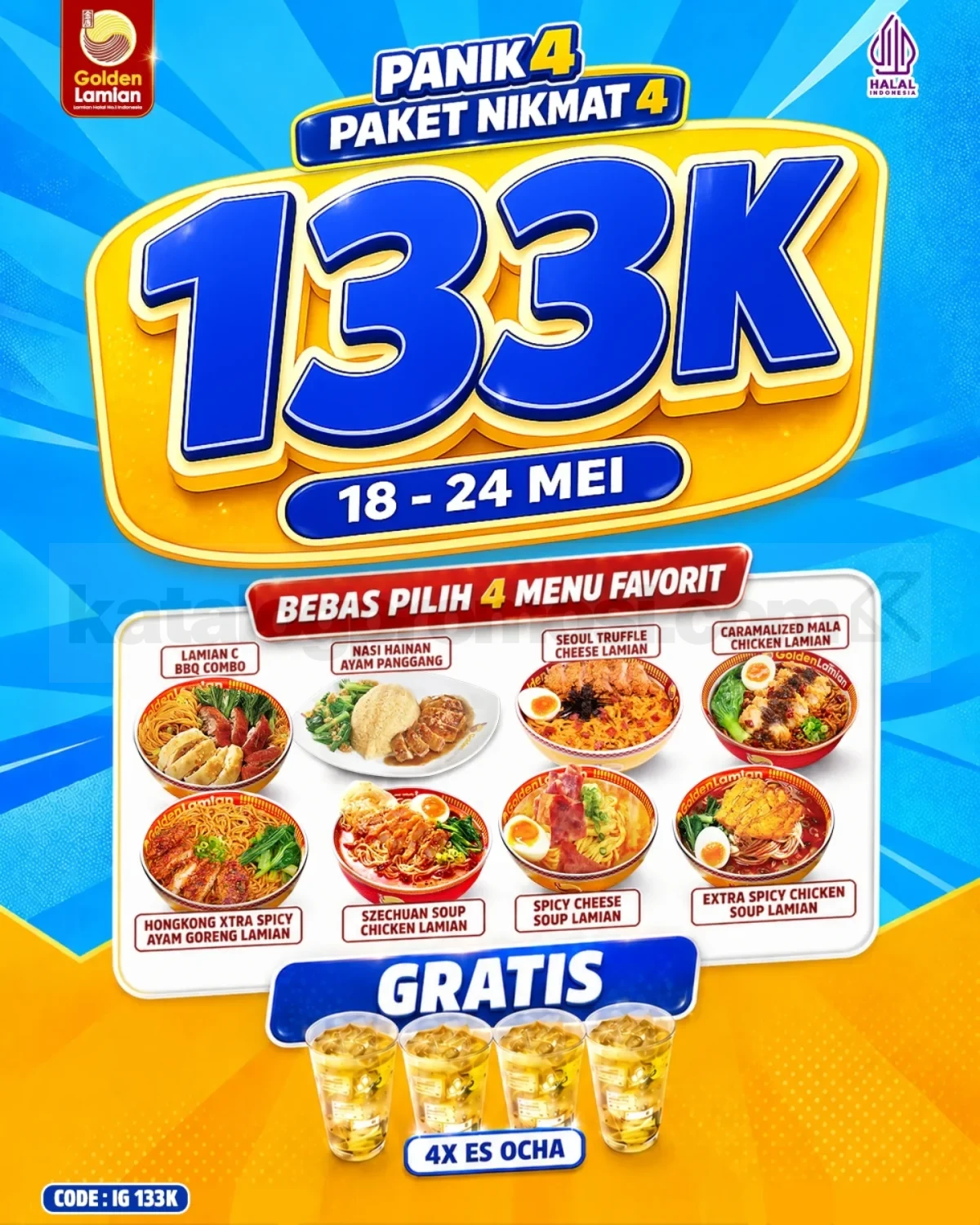 Promo Golden Lamian Paket Nikmat mulai Rp. 35.000 Promo Golden Lamian Paket Nikmat mulai Rp. 35.000 2