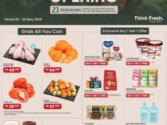 Promo Grand Opening HERO Supermarket 23 Semarang di LG Floor 23 Semarang Shopping Center
