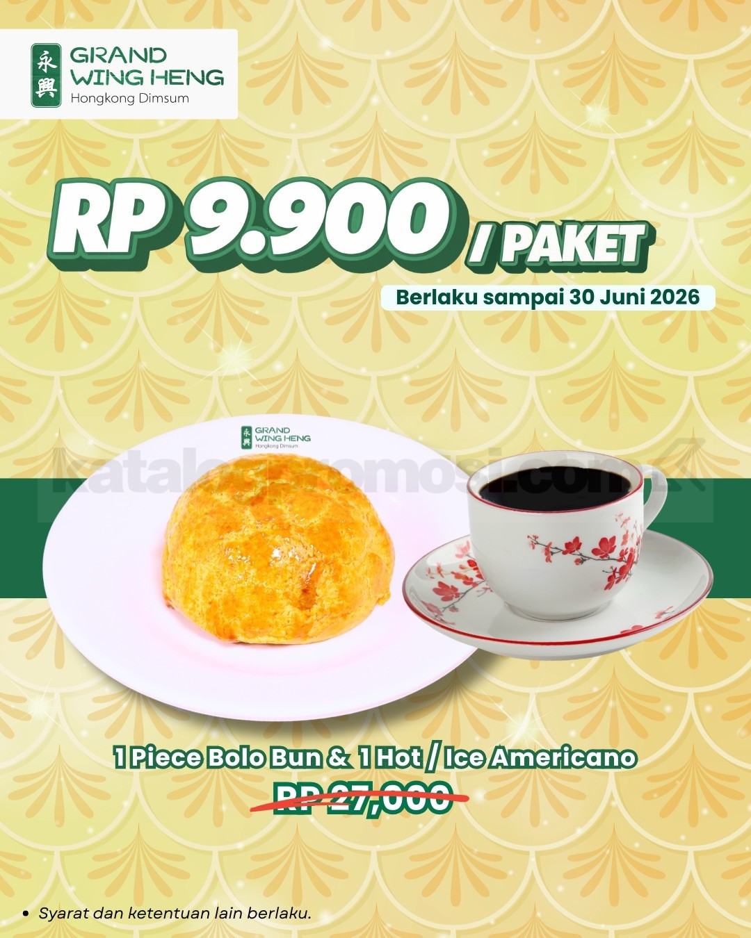 Promo Grand Wingheng Paket Ngemil Mulai Rp. 9.900 Promo Grand Wingheng Paket Ngemil Mulai Rp. 9.900 dengan pilihan camilan dan minuman hingga 30 Juni 2026