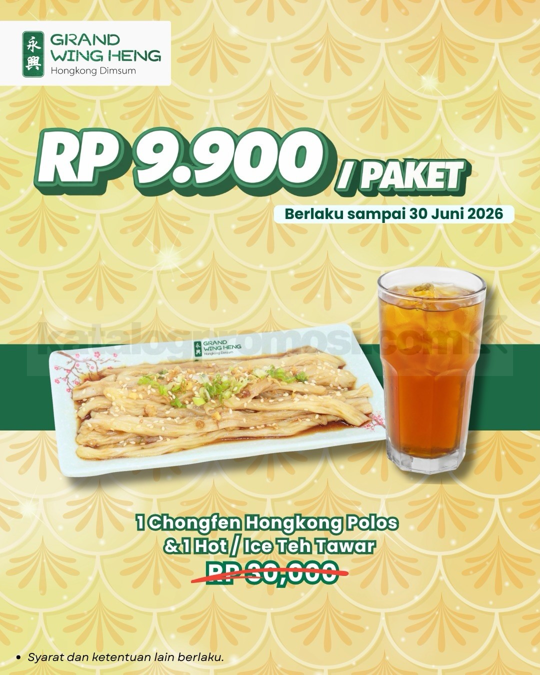 Promo Grand Wingheng Paket Ngemil Mulai Rp. 9.900 Promo Grand Wingheng Paket Ngemil Mulai Rp. 9.900 3