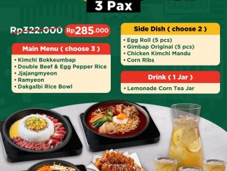 Promo GRILLMAN Group Package mulai Rp. 275.000 paket sharing makan bareng