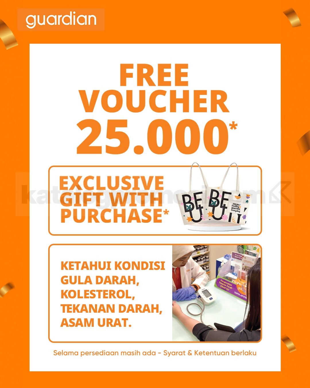 Promo Guardian Sun Plaza Medan Voucher Rp. 25.000 Promo Guardian Sun Plaza Medan Voucher Rp. 25.000 1