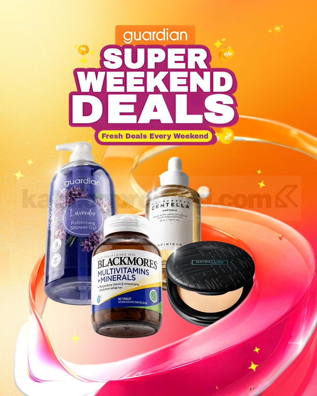 Promo Guardian Super Weekend Deals Diskon Hingga 50%