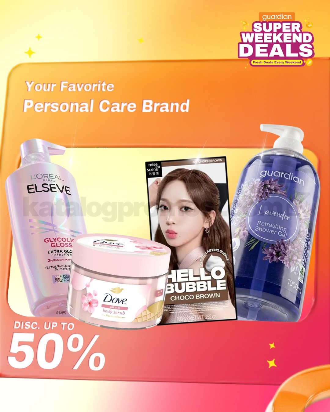 Promo Guardian Super Weekend Deals Diskon Hingga 50%