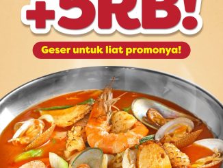 Promo Han Guksu Upsize Menu Favorit Tambah Rp. 5.000 untuk upgrade porsi Large lebih puas