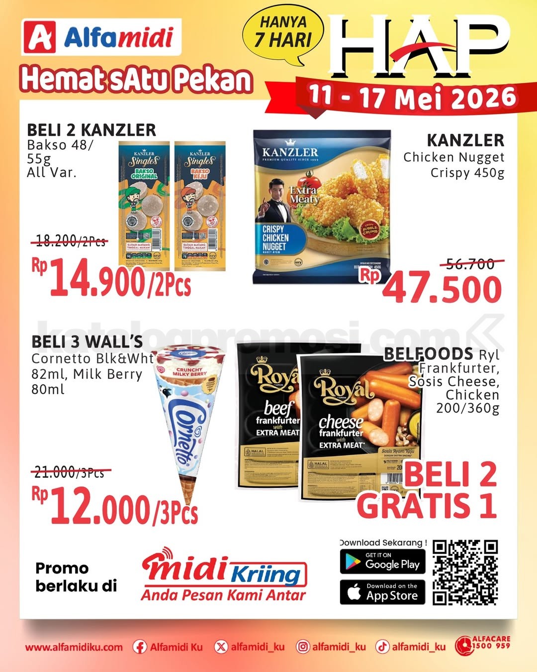 Promo HAP ALFAMIDI periode 11-17 Mei 2026