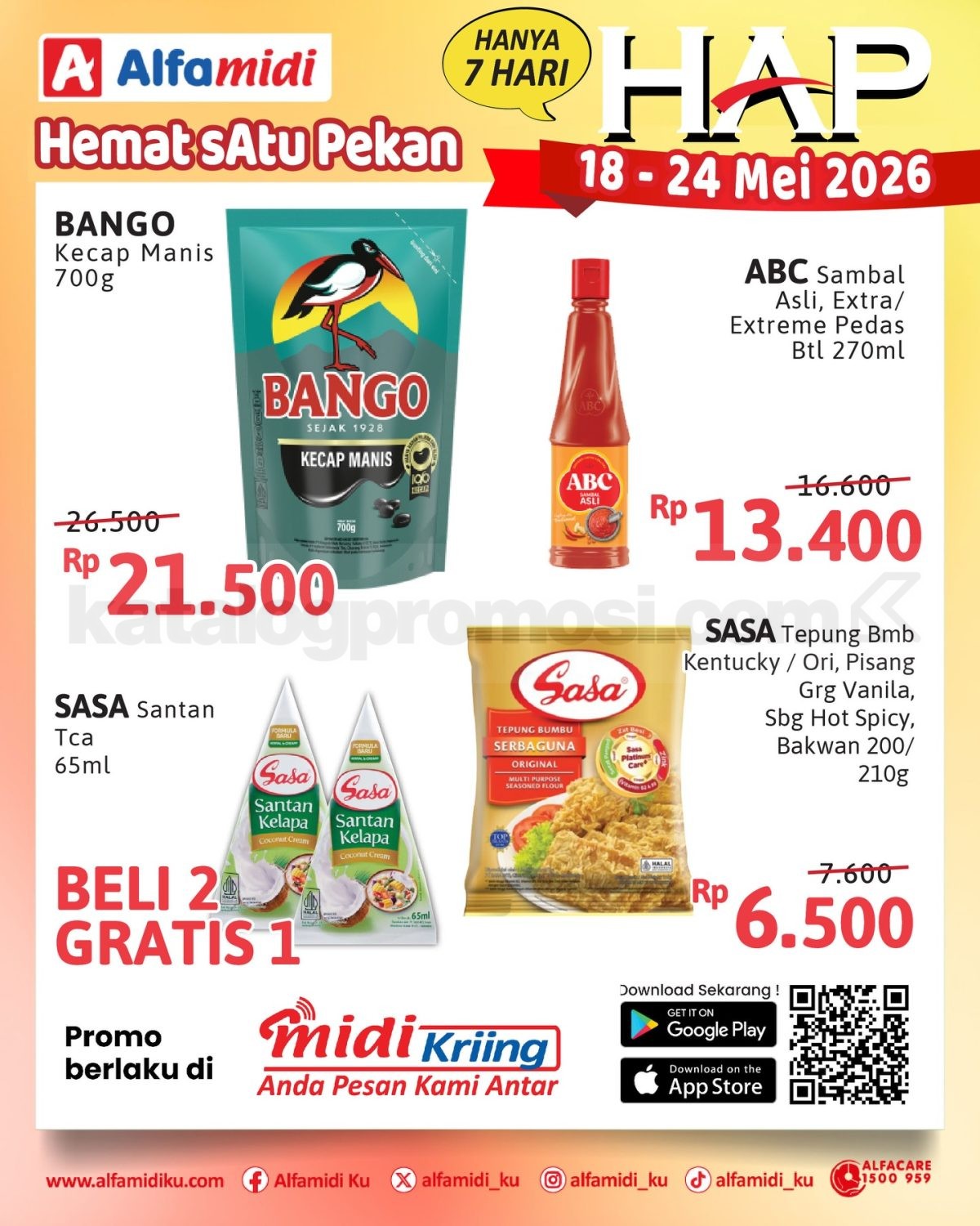 Promo HAP ALFAMIDI periode 18-24 Mei 2026 Promo HAP ALFAMIDI periode 18-24 Mei 2026 9