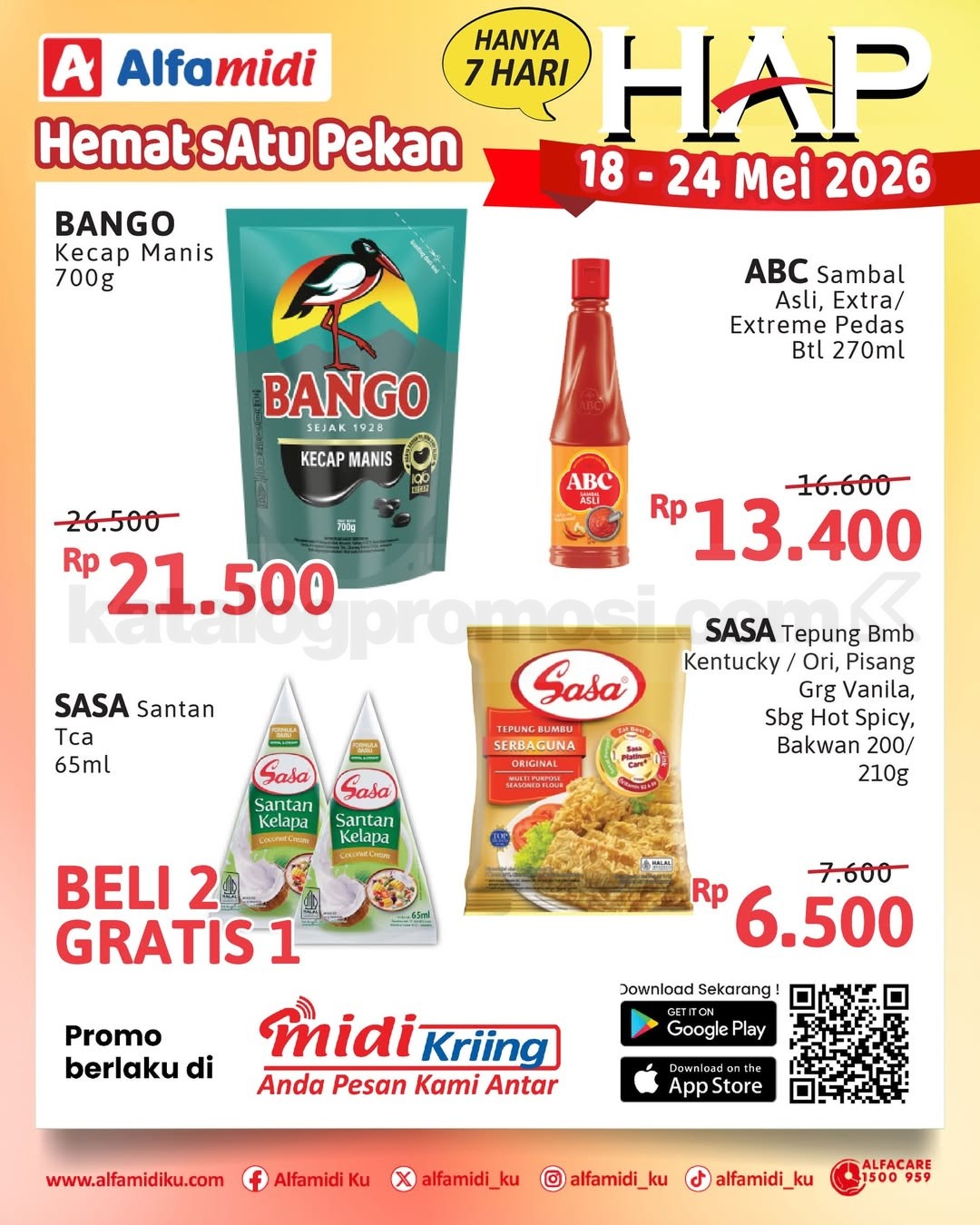 Promo HAP ALFAMIDI periode 18-24 Mei 2026 Promo HAP ALFAMIDI periode 18-24 Mei 2026 2