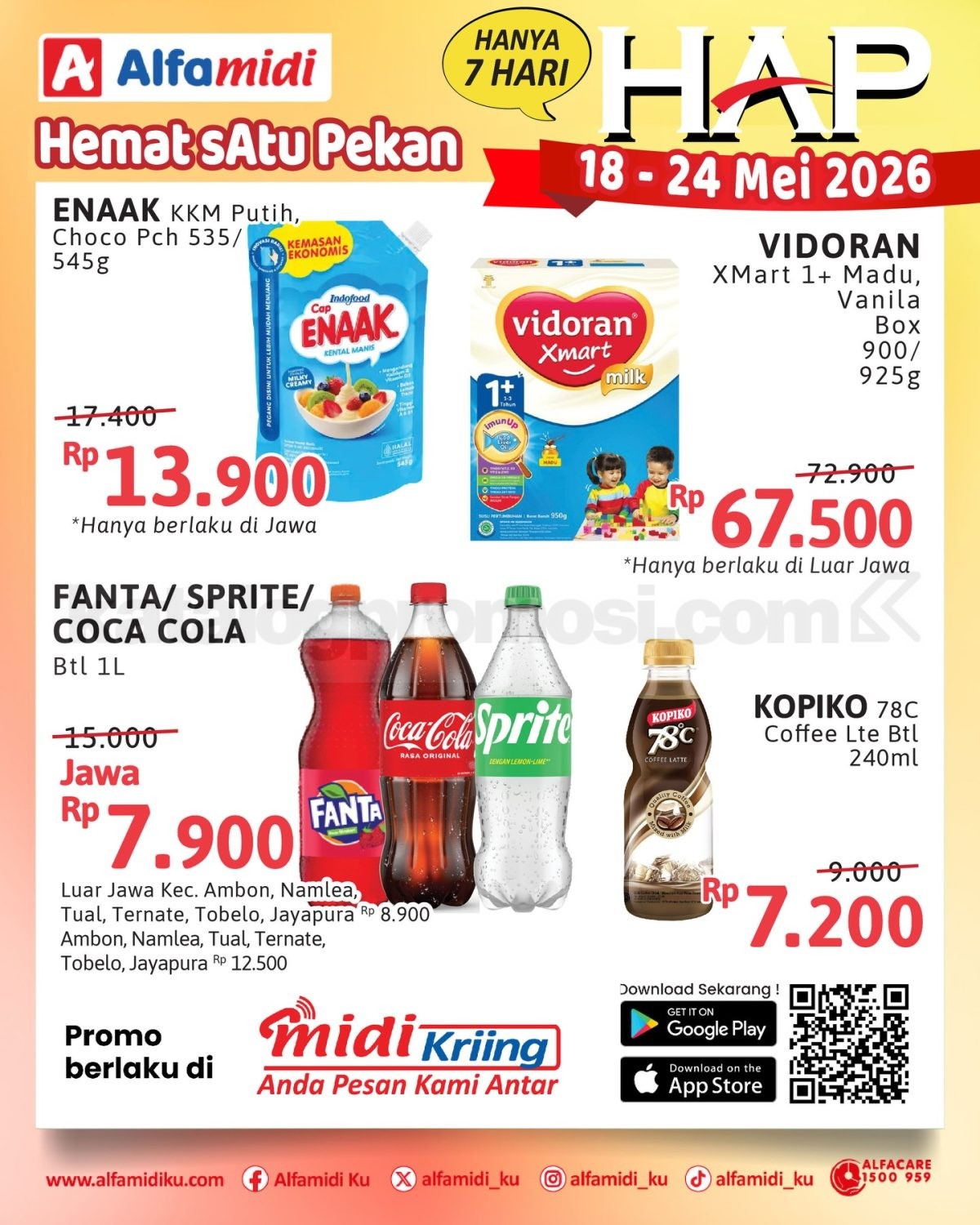 Promo HAP ALFAMIDI periode 18-24 Mei 2026 Promo HAP ALFAMIDI periode 18-24 Mei 2026 10