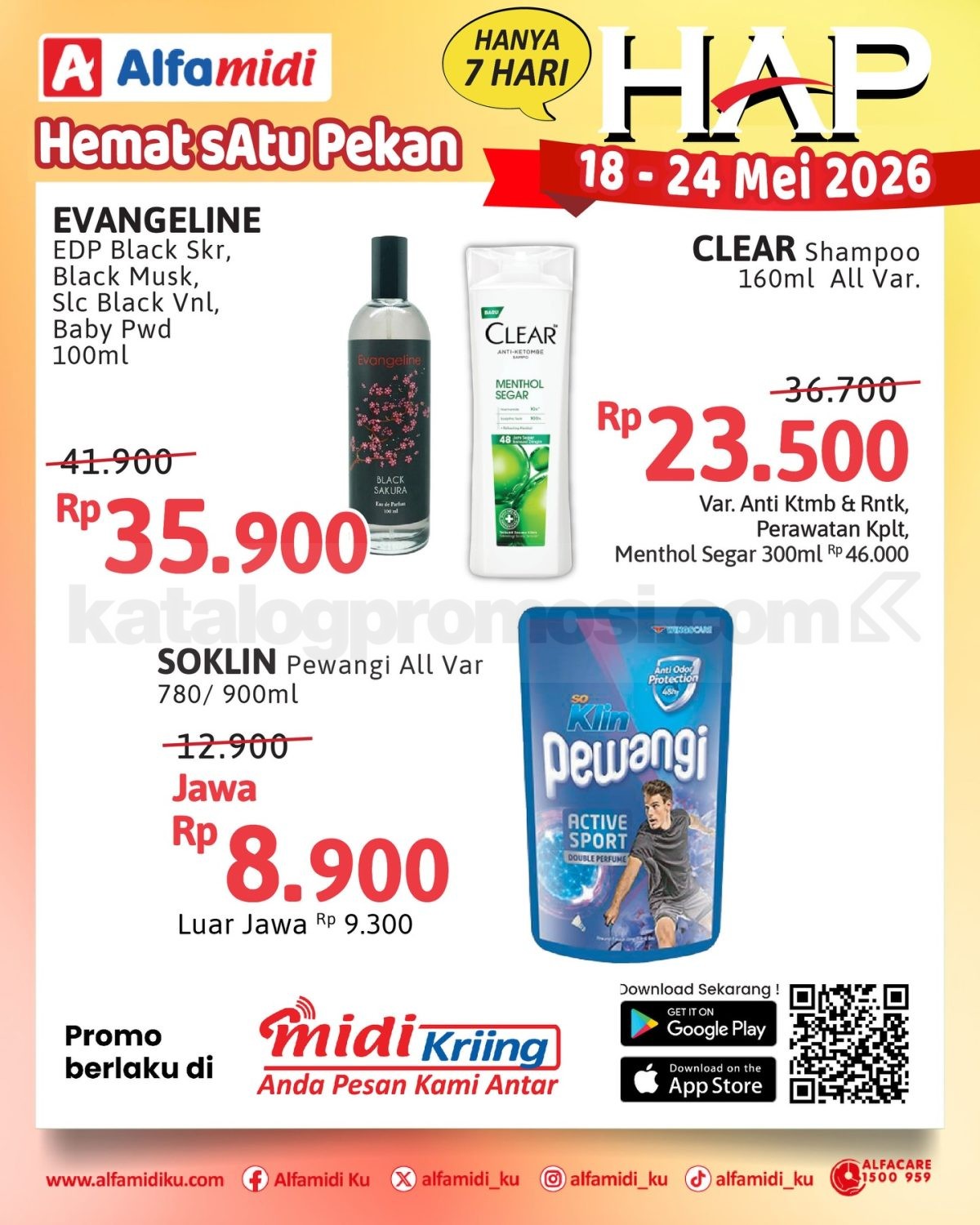 Promo HAP ALFAMIDI periode 18-24 Mei 2026 Promo HAP ALFAMIDI periode 18-24 Mei 2026 13