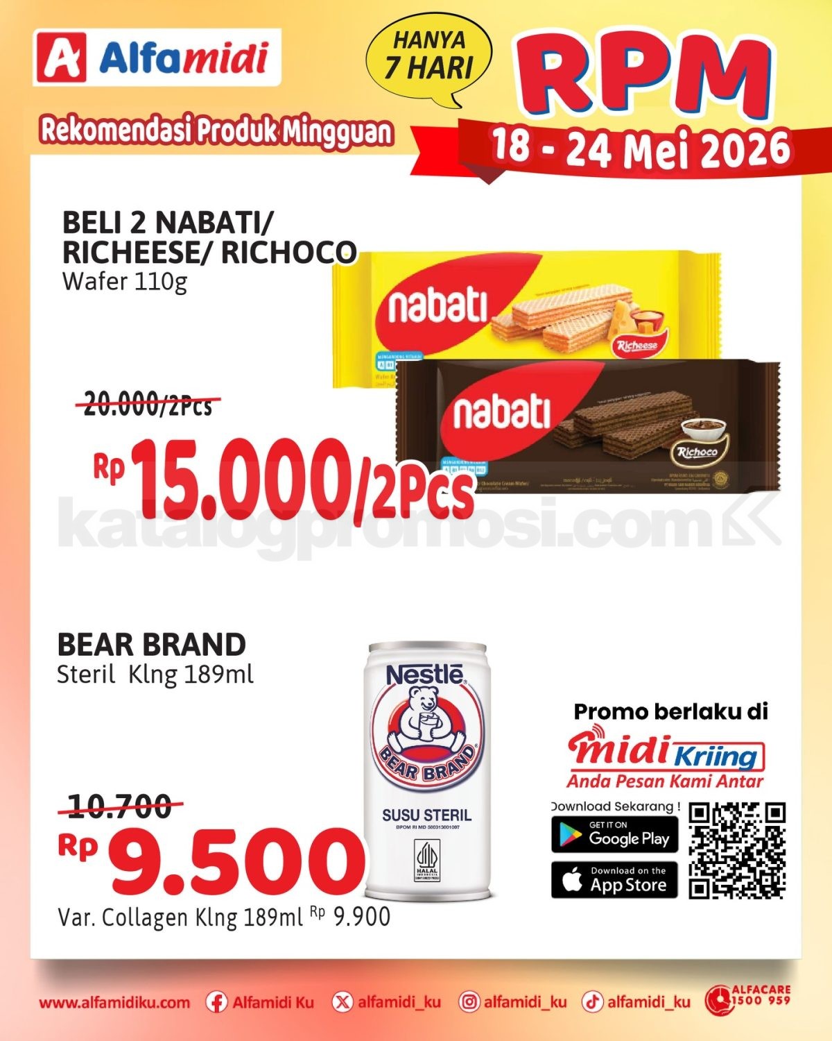Promo HAP ALFAMIDI periode 18-24 Mei 2026 Promo HAP ALFAMIDI periode 18-24 Mei 2026 15