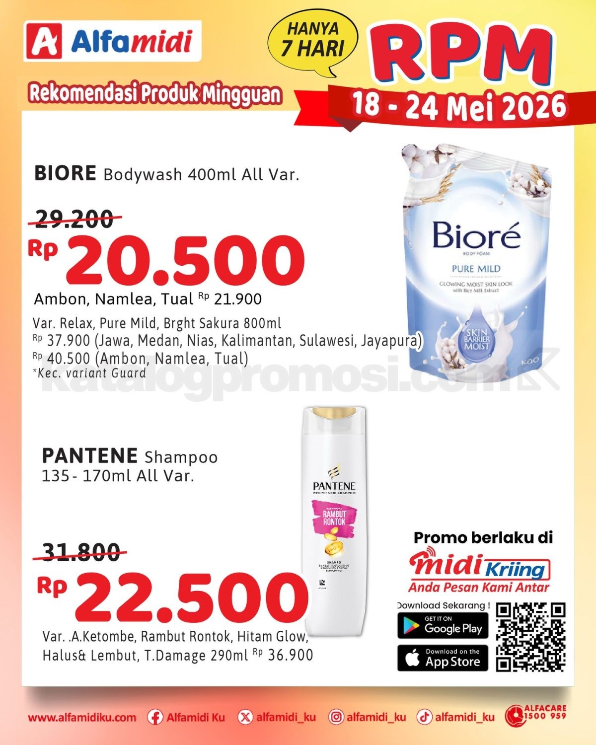 Promo HAP ALFAMIDI periode 18-24 Mei 2026 Promo HAP ALFAMIDI periode 18-24 Mei 2026 17
