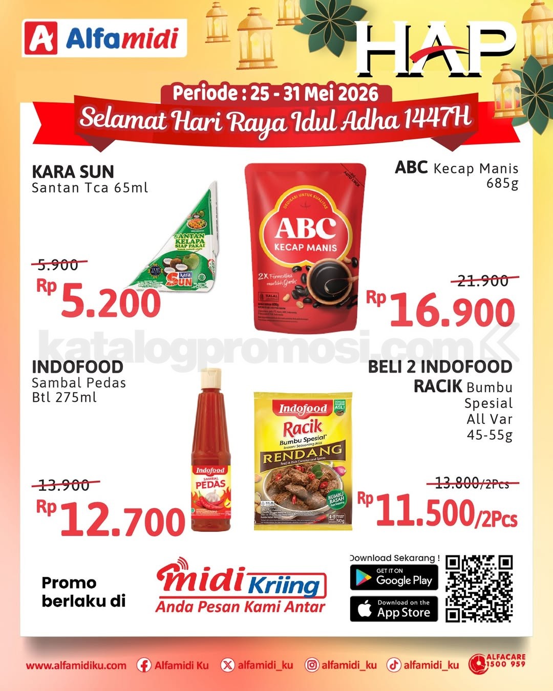Promo HAP ALFAMIDI periode 25-31 Mei 2026