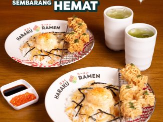Promo Haraku Ramen RAHMAT Paket Hemat mulai Rp. 25.000 dengan ramen atau donburi plus refill ocha