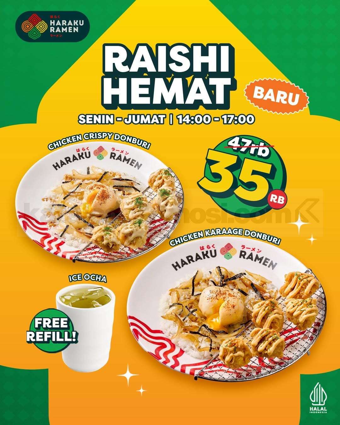Promo Haraku Ramen RAHMAT mulai Rp. 25.000 Promo Haraku Ramen RAHMAT mulai Rp. 25.000 1