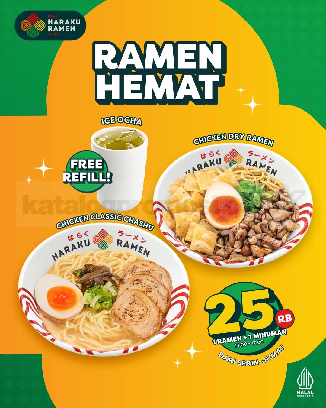Promo Haraku Ramen RAHMAT mulai Rp. 25.000 Promo Haraku Ramen RAHMAT mulai Rp. 25.000 2