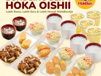 Promo HokBen Bundling Hoka Oishii mulai Rp. 31 ribuan paket makan hemat bareng