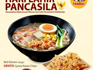 Promo HokBen Hari Lahir Pancasila Paket Mulai Rp. 36ribuan 1