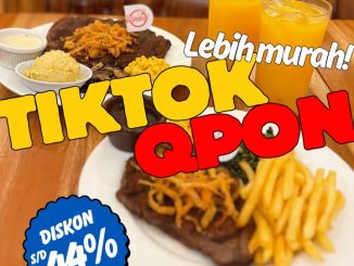 Promo Holycow TikTok & QPON Diskon hingga 44% untuk menu steak favorit hemat ramean