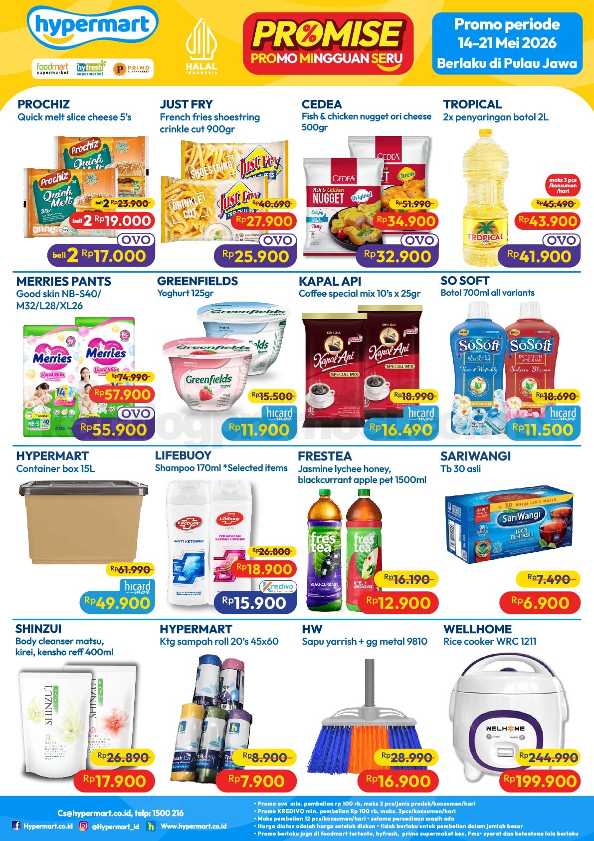 Promo Hypermart Weekday 18-21 Mei 2026