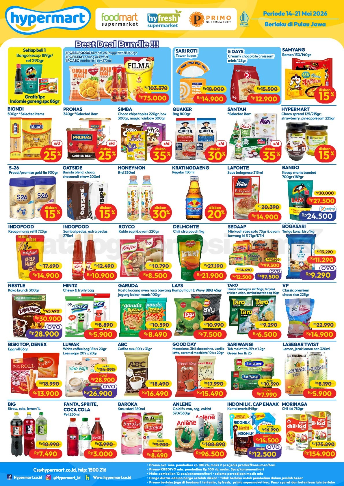 Promo Hypermart Weekday 18-21 Mei 2026