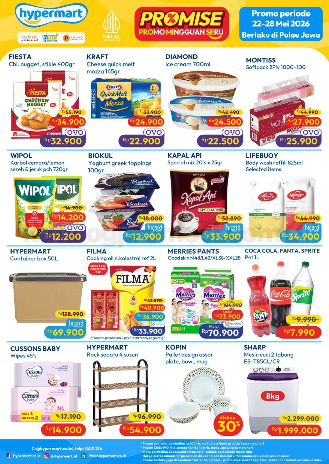 Promo Hypermart Weekday 25-28 Mei 2026