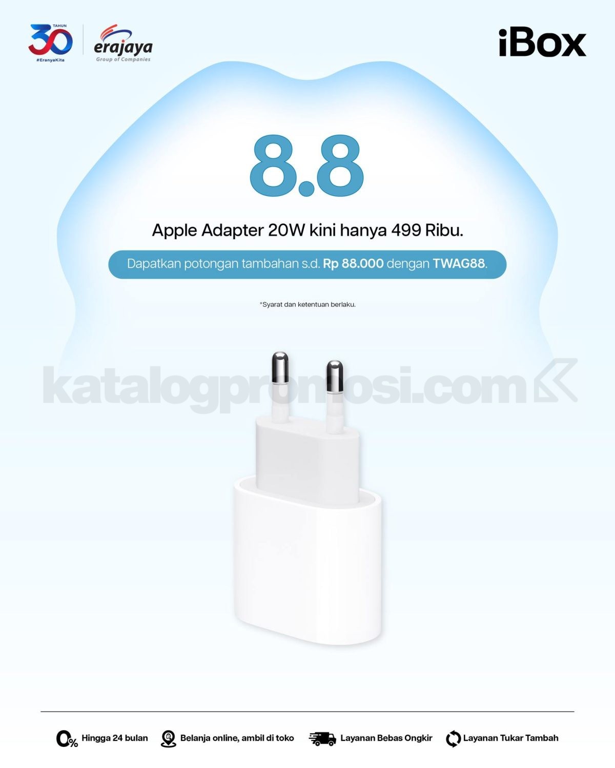 Promo iBox 8.8 Diskon Tambahan hingga Rp888.000 Promo iBox 8.8 Diskon Tambahan hingga Rp888.000 2