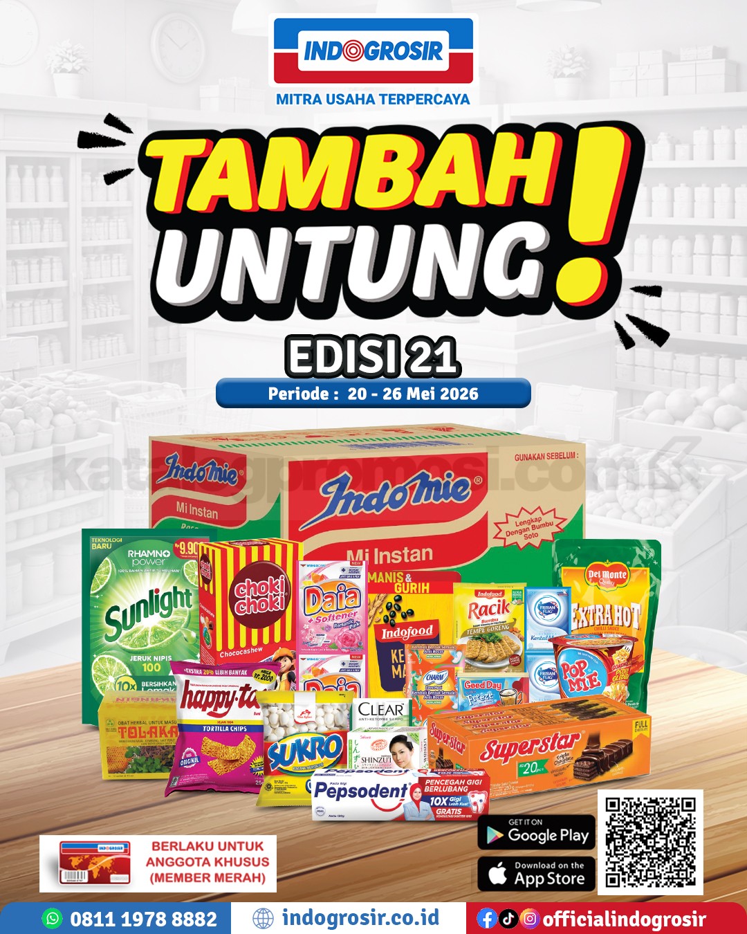 Promo Indogrosir TAMBAH UNTUNG 20-26 Mei 2026