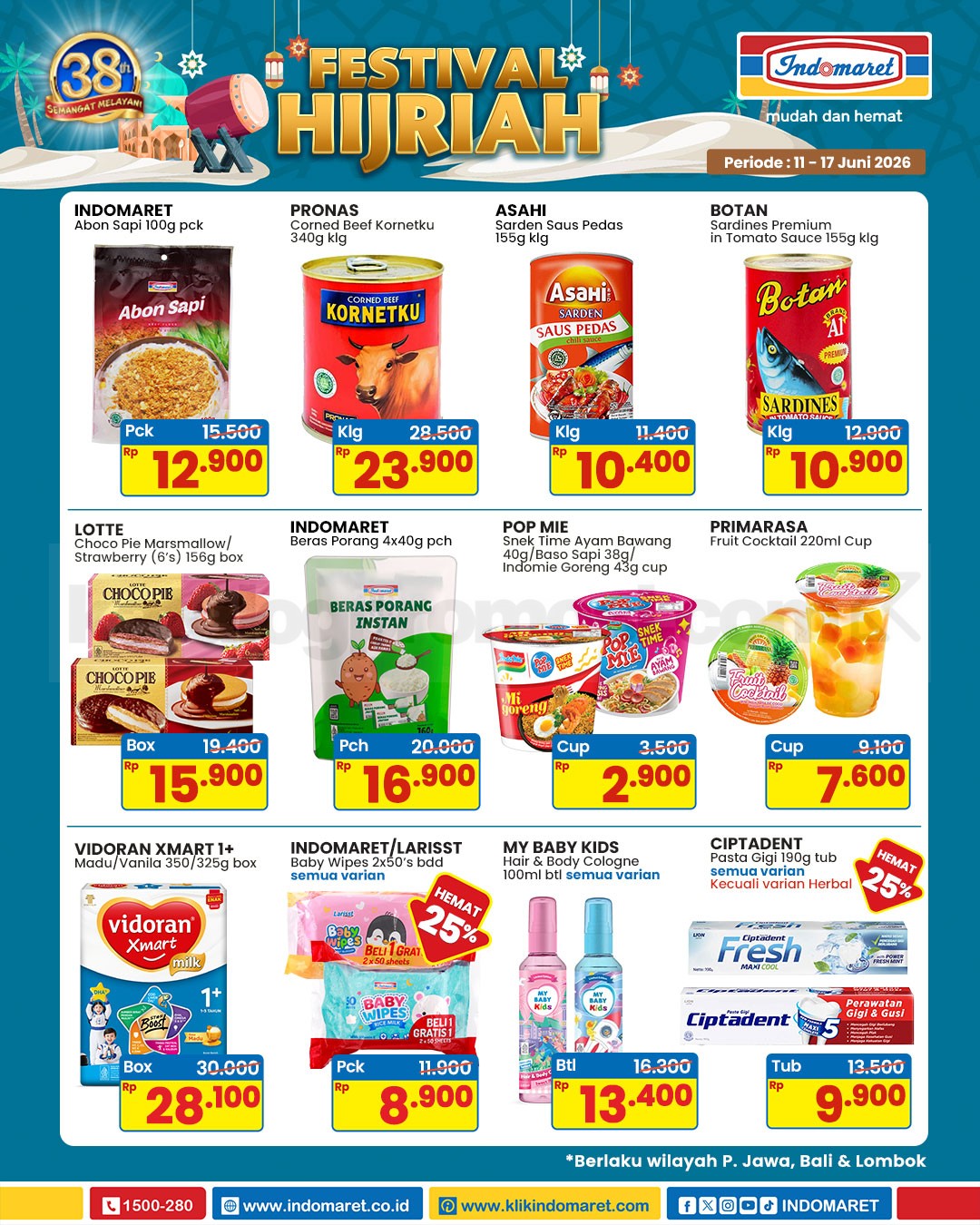 Promo Indomaret Festival Hijriah Diskon Hingga 40% Promo Indomaret Festival Hijriah Diskon Hingga 40% 1