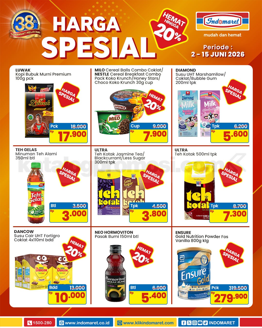 Promo Indomaret Harga Spesial Diskon hingga 45% Promo Indomaret Harga Spesial Diskon hingga 45% 2