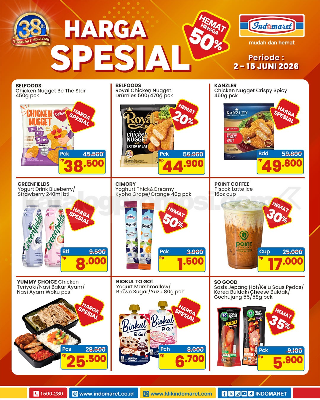 Promo Indomaret Harga Spesial Diskon hingga 45% Promo Indomaret Harga Spesial Diskon hingga 45% 8