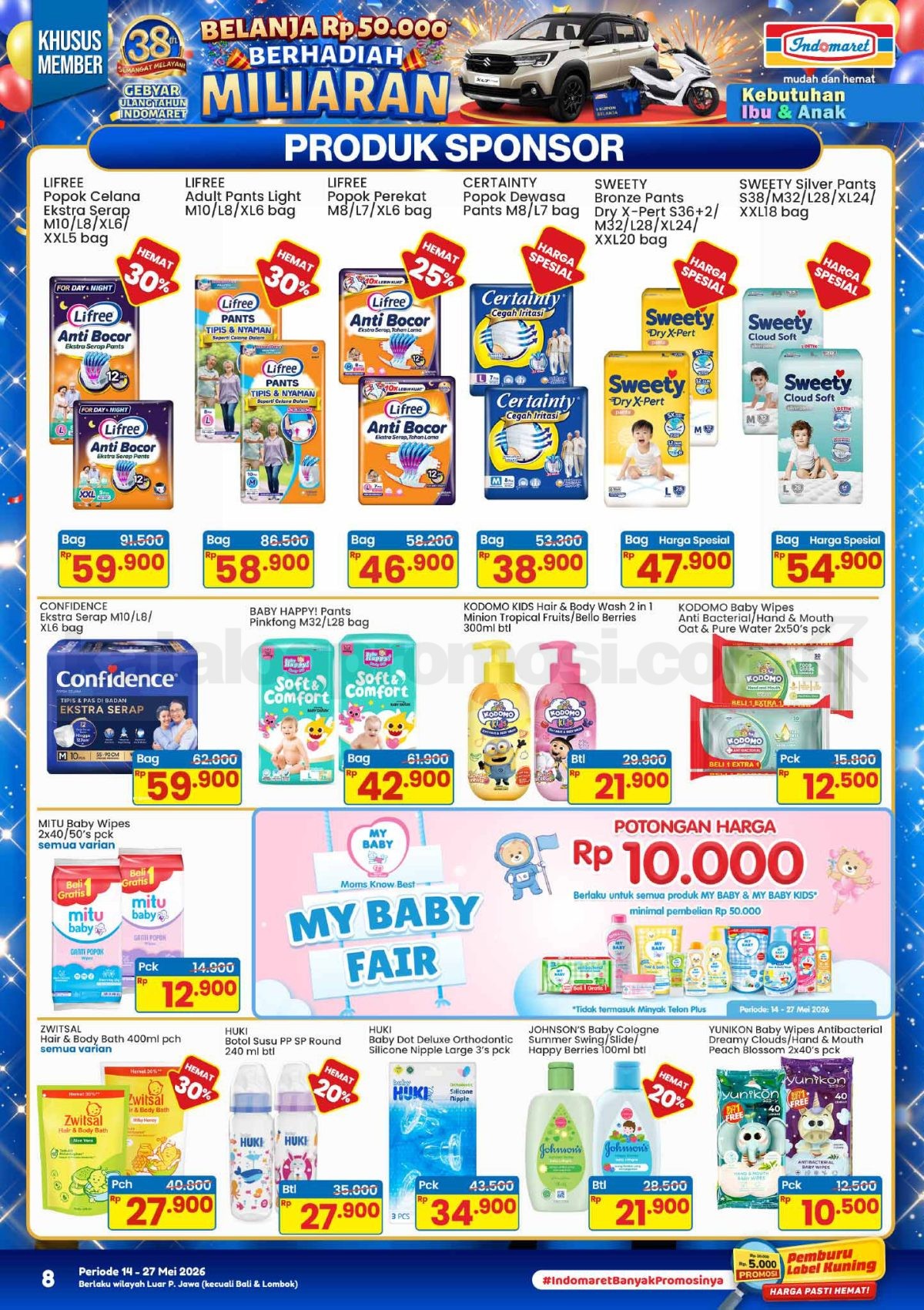 Promo Indomaret Katalog Terbaru 14-27 Mei 2026 Promo Indomaret Katalog Terbaru 14-27 Mei 2026 7