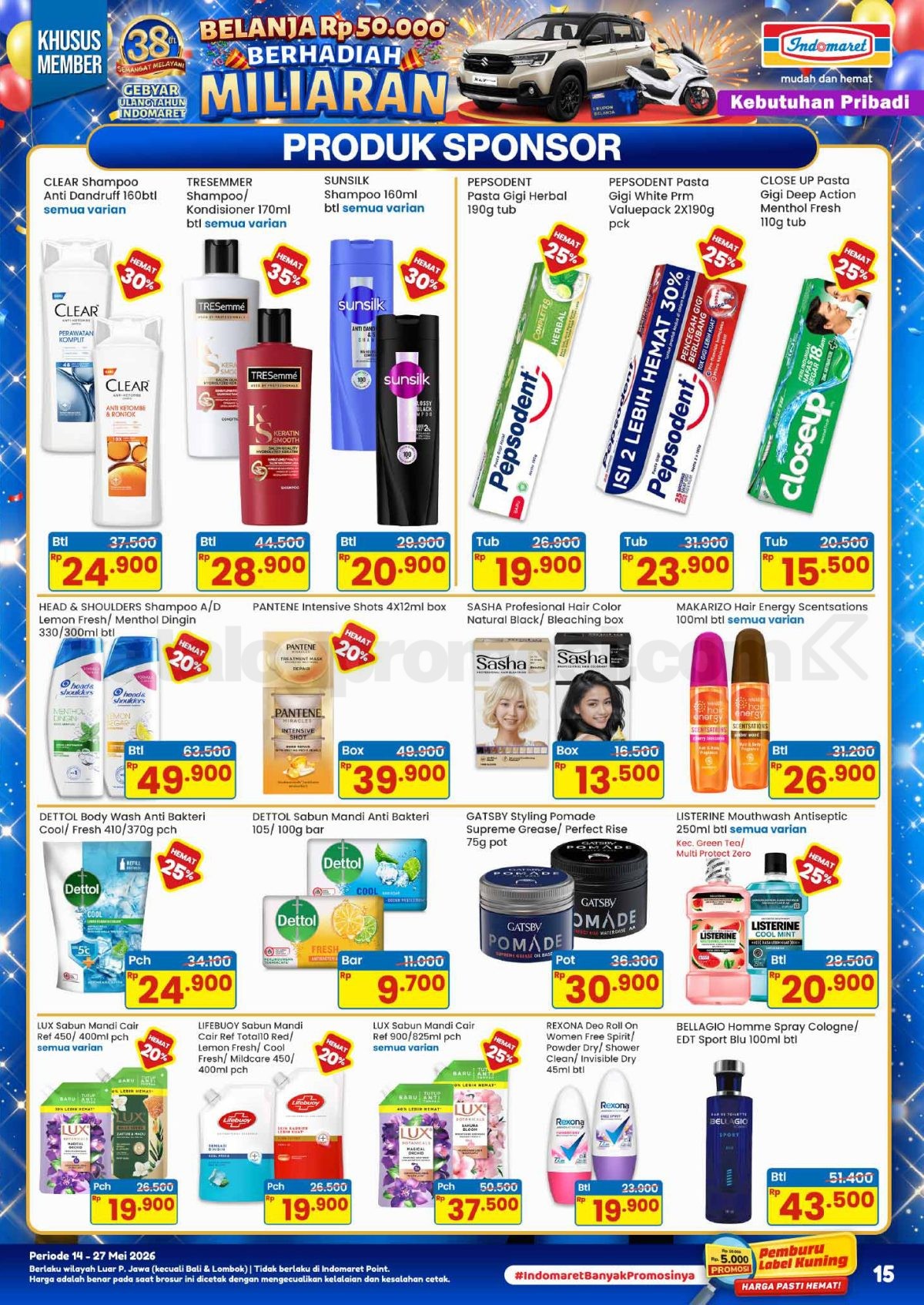 Promo Indomaret Katalog Terbaru 14-27 Mei 2026 Promo Indomaret Katalog Terbaru 14-27 Mei 2026 14
