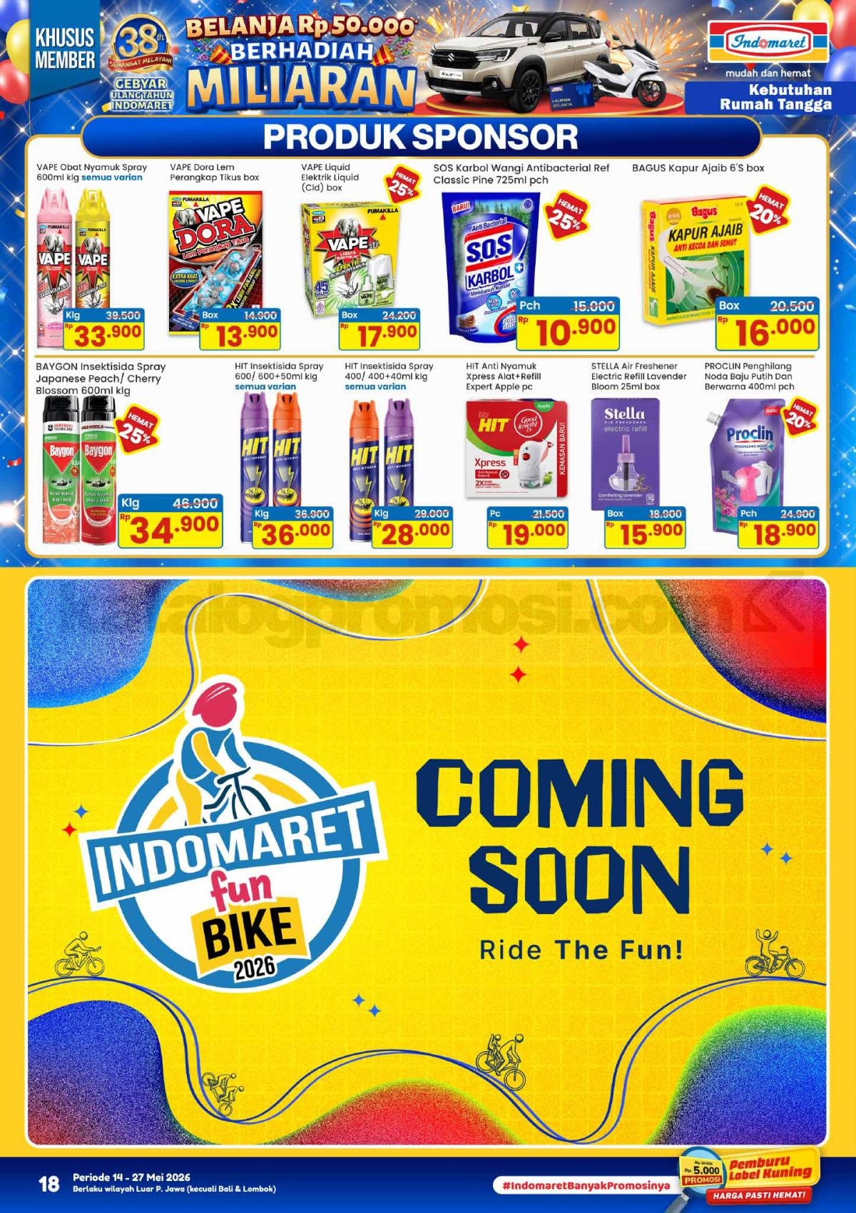 Promo Indomaret Katalog Terbaru 14-27 Mei 2026 Promo Indomaret Katalog Terbaru 14-27 Mei 2026 17