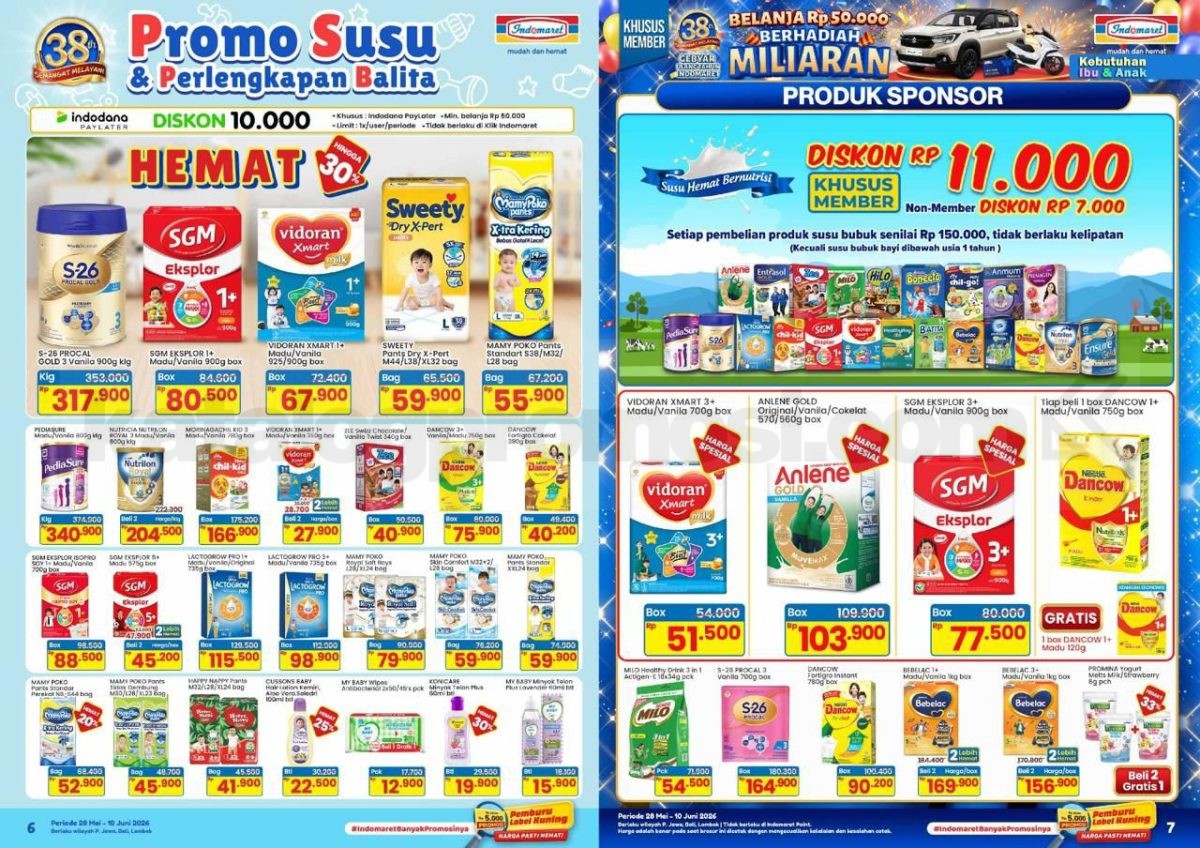 Promo Indomaret Katalog Terbaru 28 Mei-10 Juni 2026